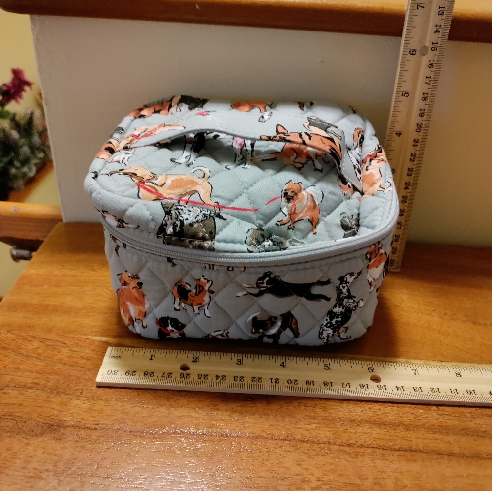 Vera Bradley Dog Cosmetic Bag